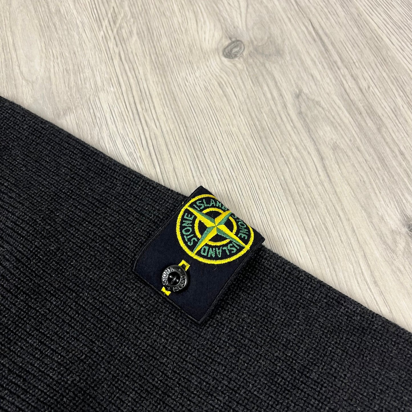 Stone Island Knit Cardigan - Charcoal