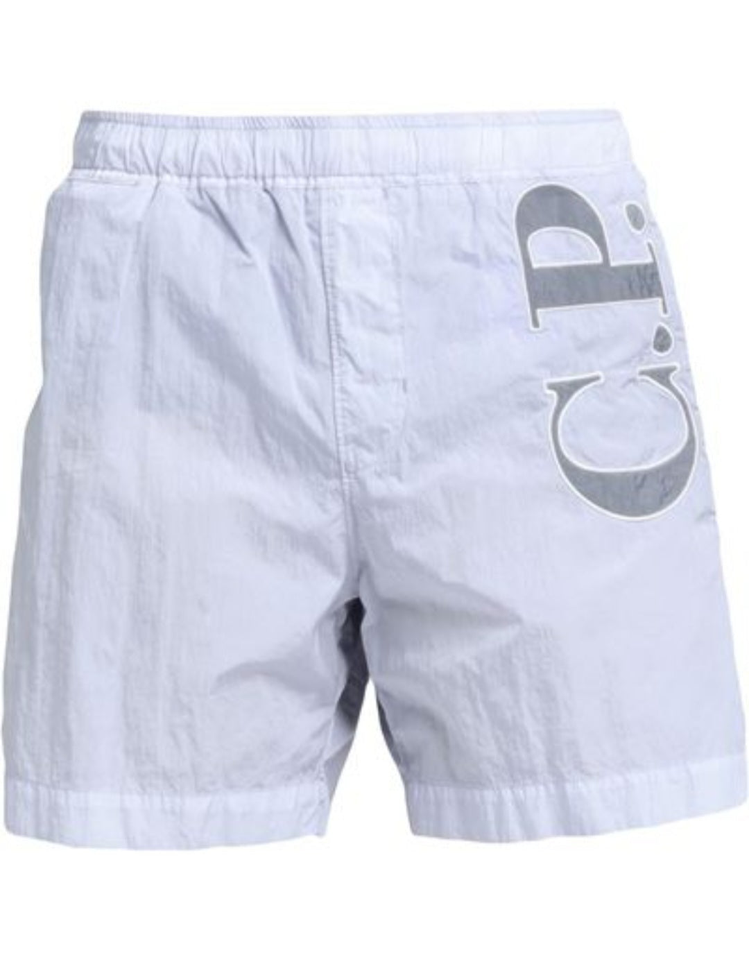 Cp Company Eco-Chrome R Logo Swim Shorts Cosmic Sky