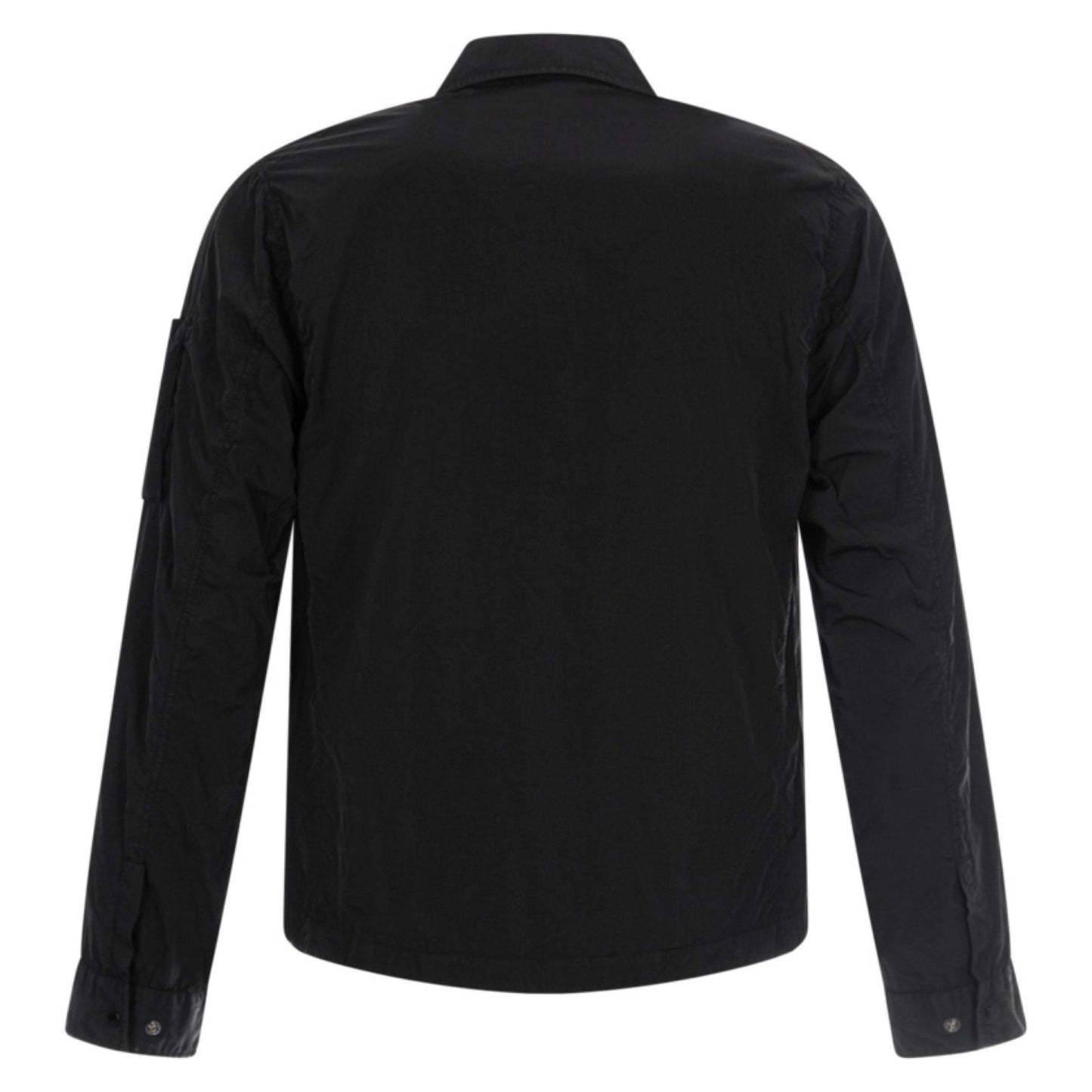 Cp Company 041A Chrome-R Overshirt In Black