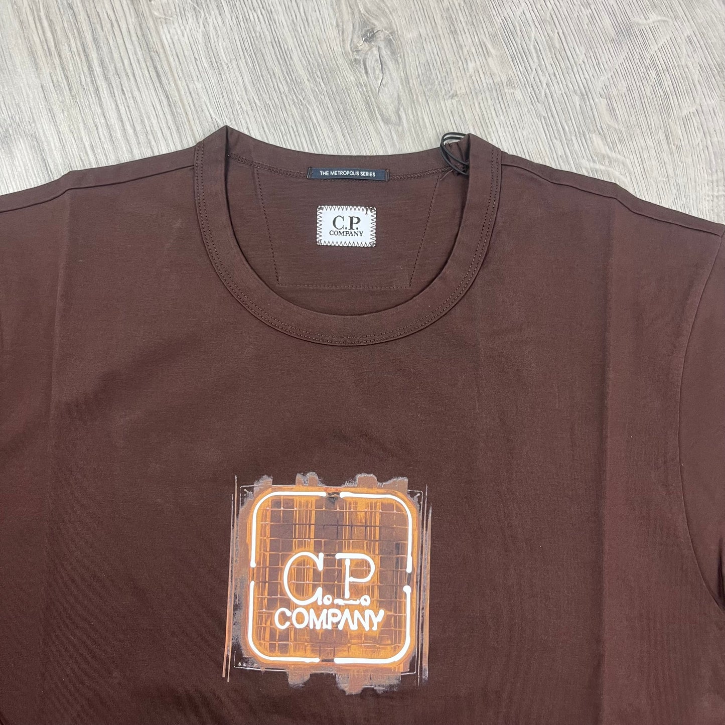 CP Company Metropolis T-Shirt - Rum Raisin