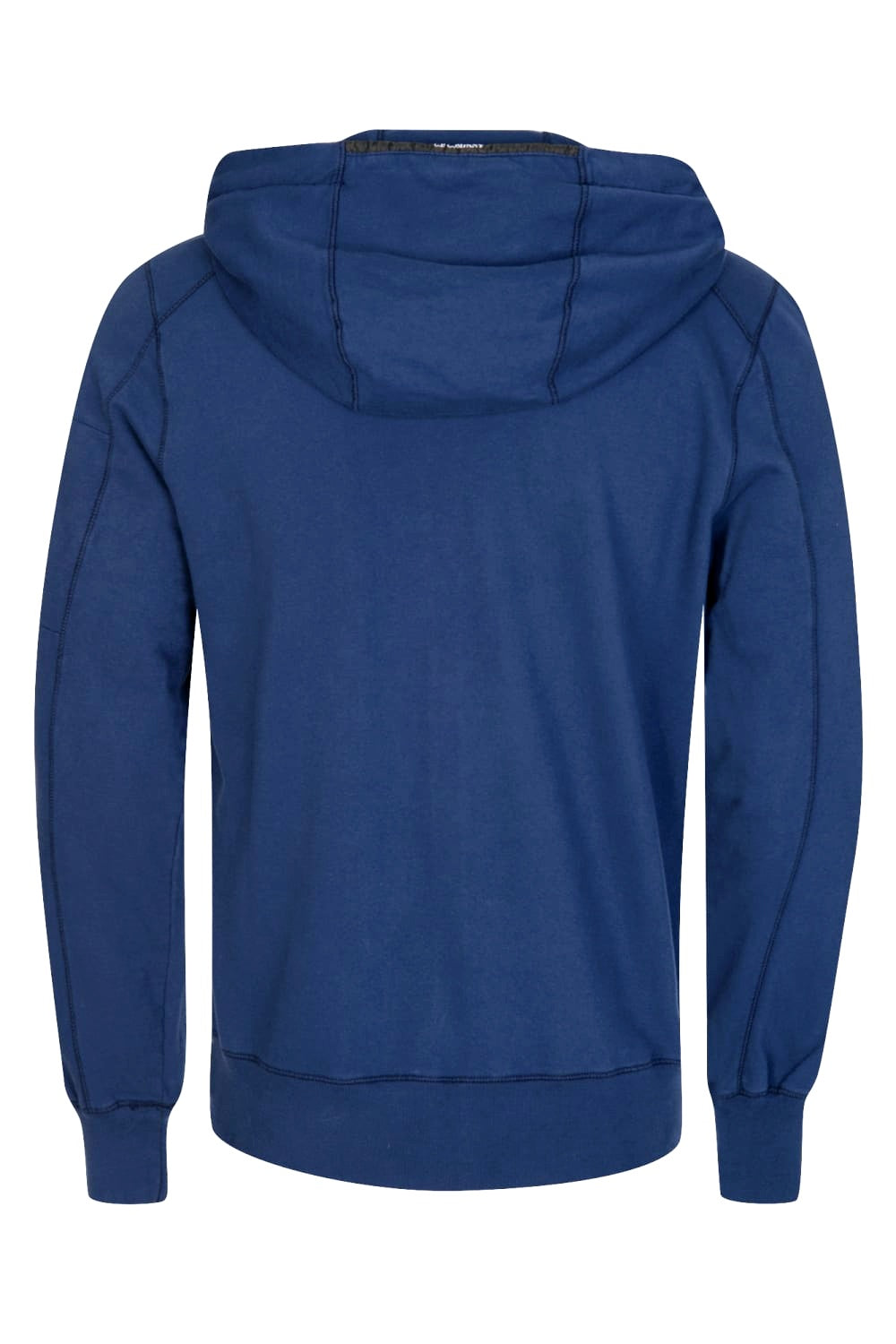 Cp Company Hooded Lens Full Zip In Medieval Blue