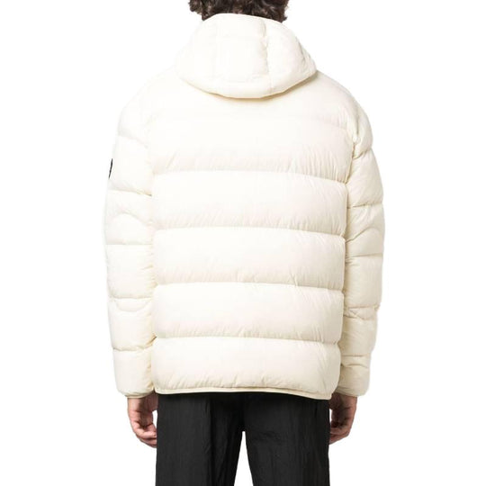 Stone Island Seamless Tunnel Nylon Down-Tc Jacket In Beige