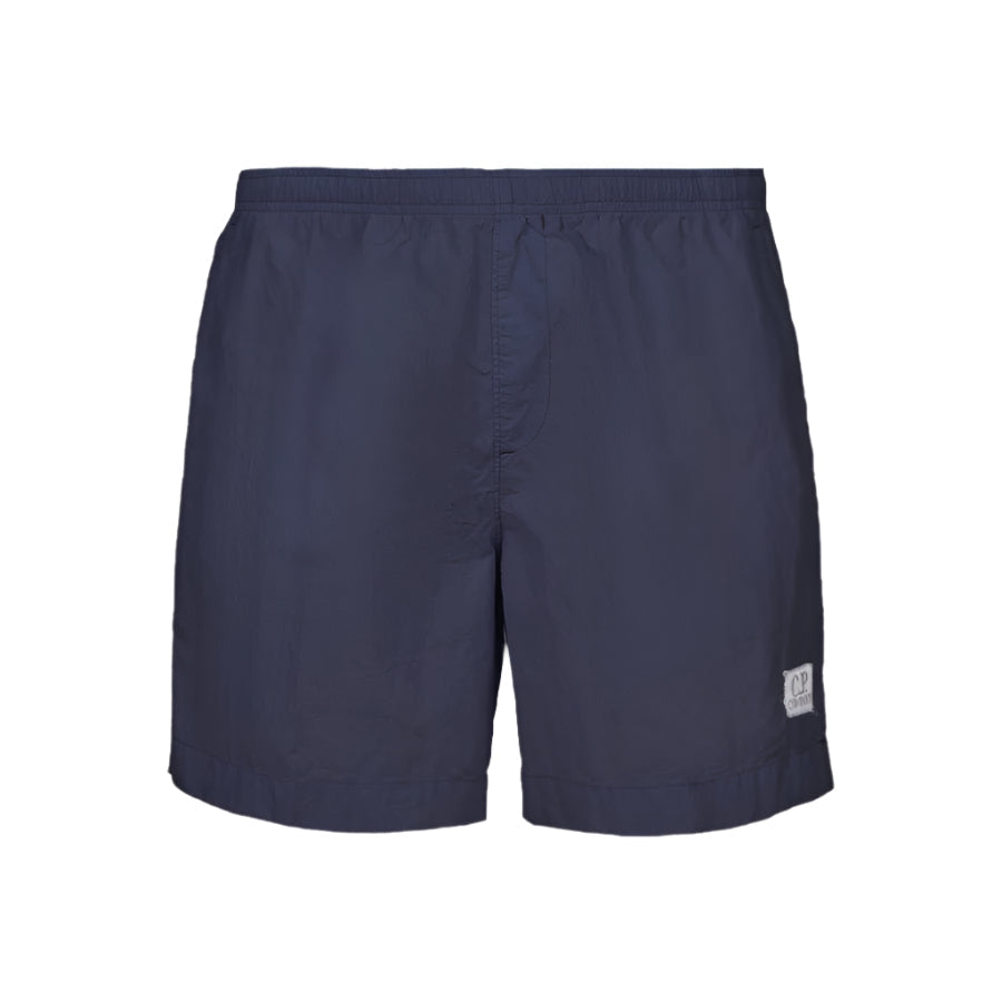 Cp Company Ss24 Eco Chrome-R Swimshorts In Navy