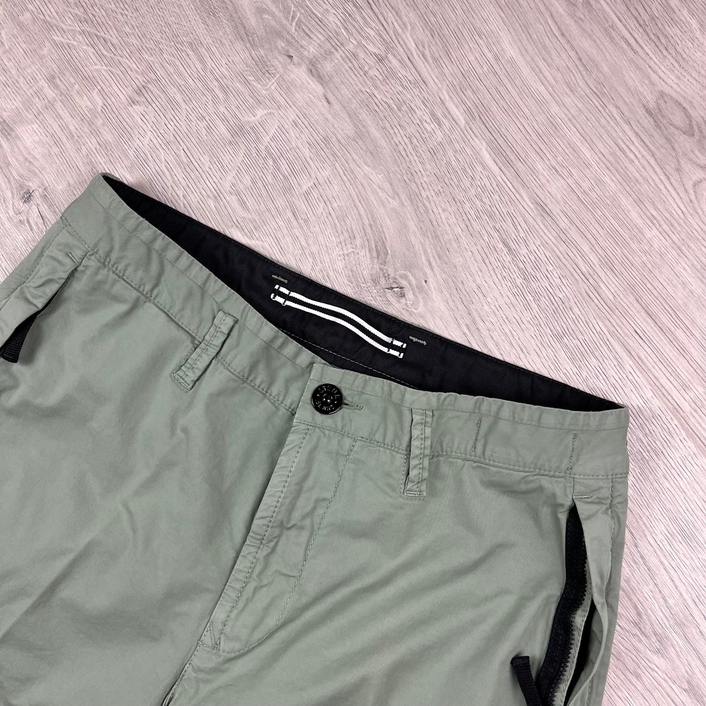 Stone Island Cargo Shorts - Sage