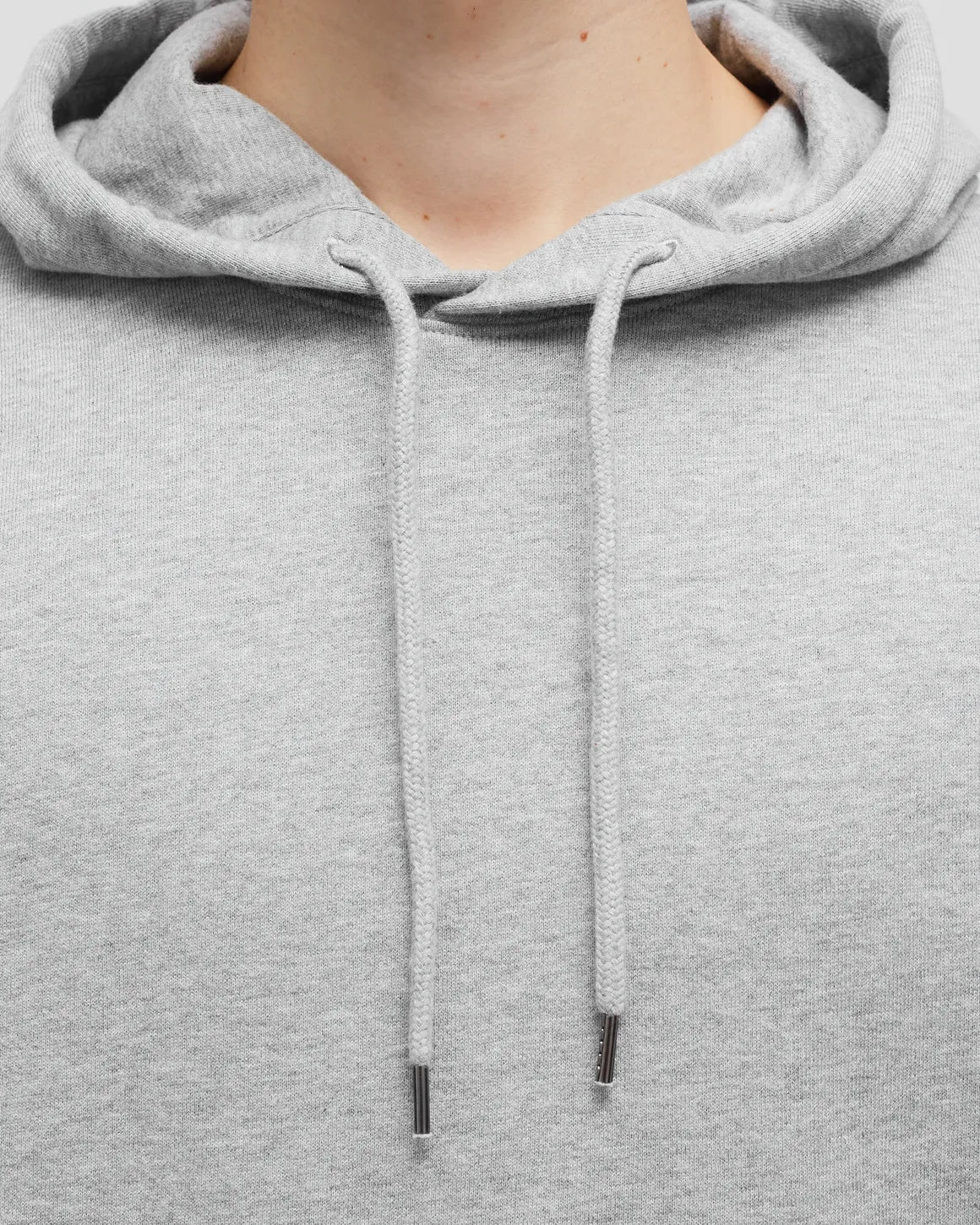 Cp Company Heavy Lens Overhead Hoodie In Grey M93