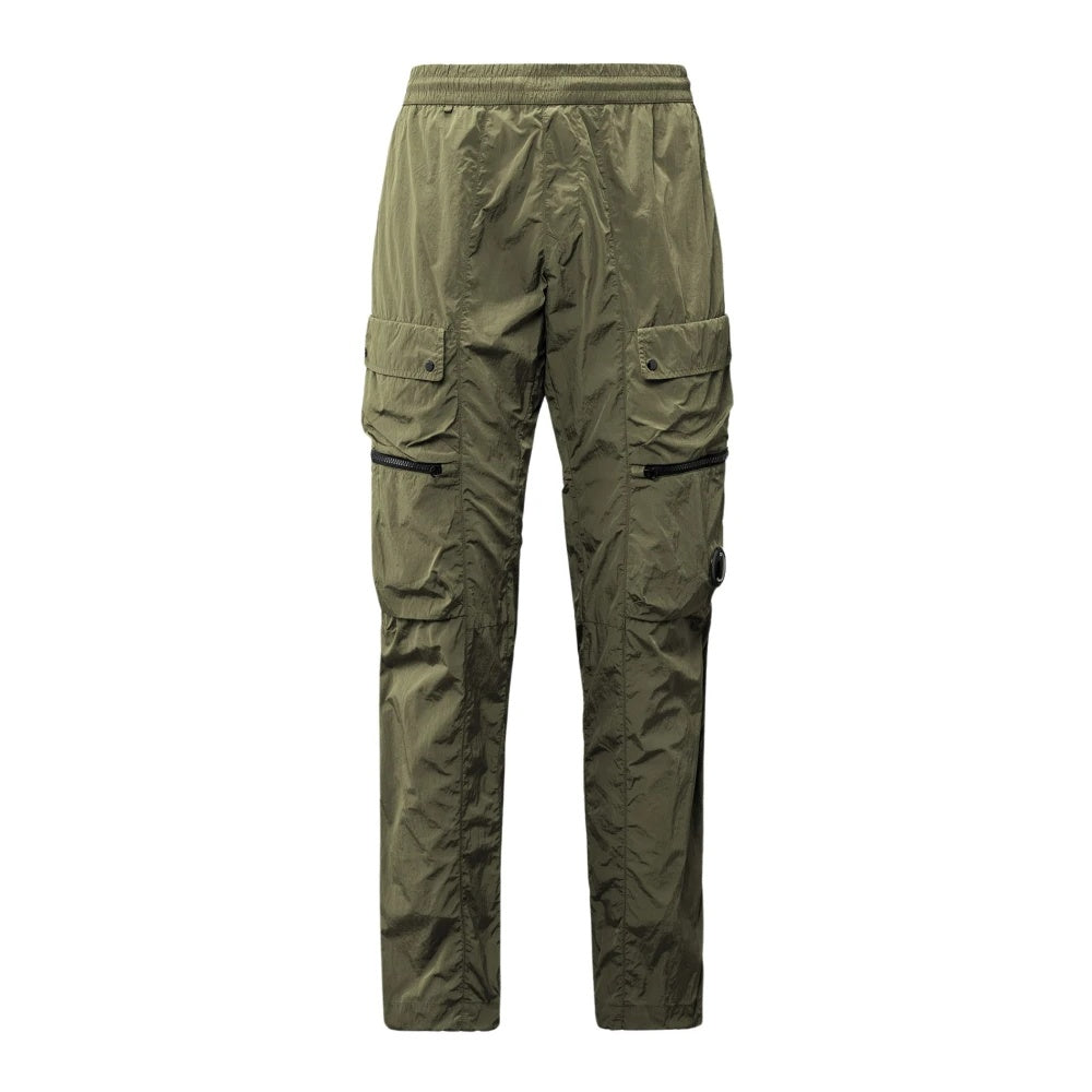 Cp Company 004A Chrome-R Utility Lens Cargo Pants in Agave Green