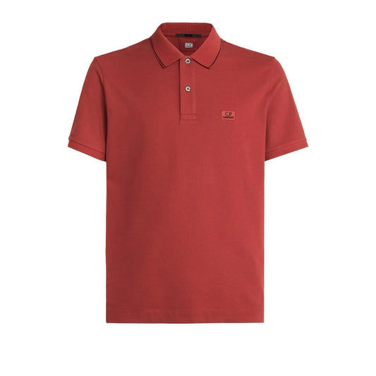 Cp Company 097A Regular Fit Polo Shirt in Red