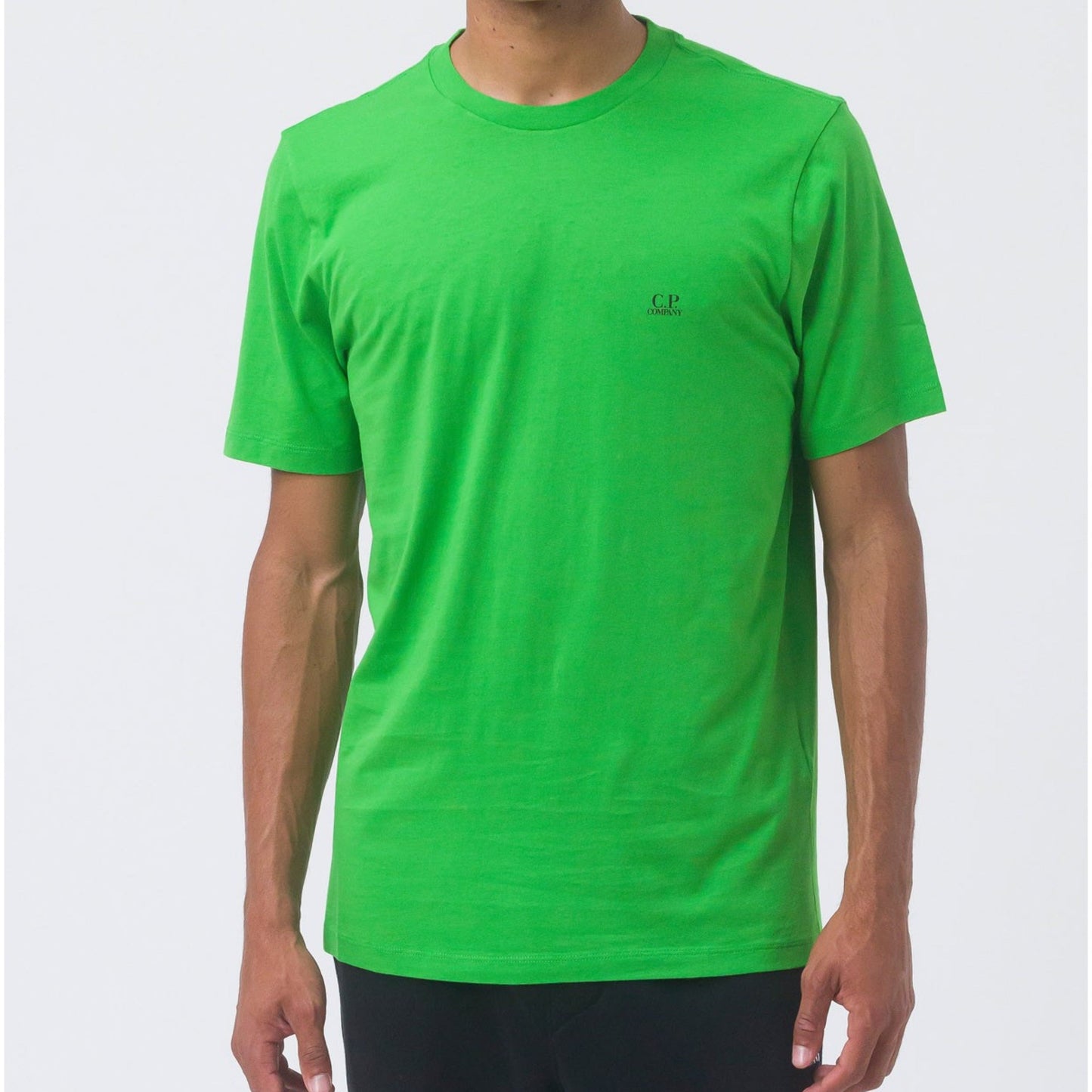Cp Company Small Logo T-Shirt In Green