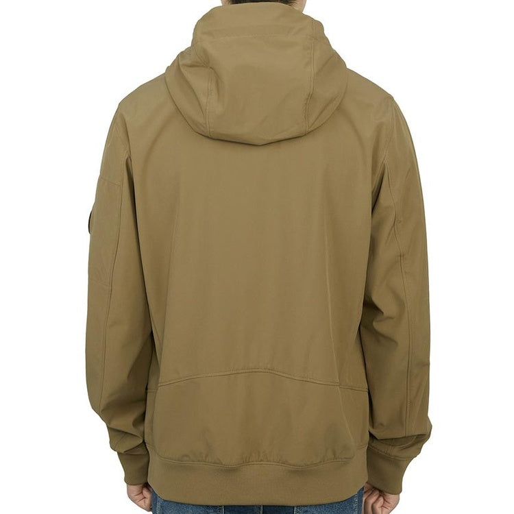 Cp Company Lens S/S Soft Shell Jacket Lead Grey