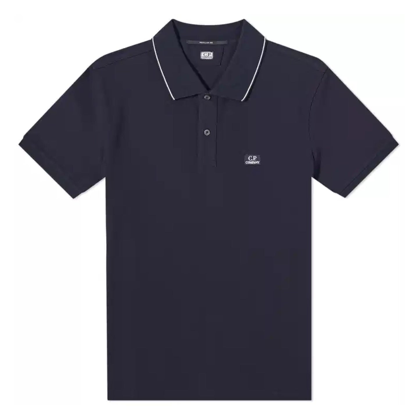 Cp Company 097A Regular Fit Polo Shirt in Navy