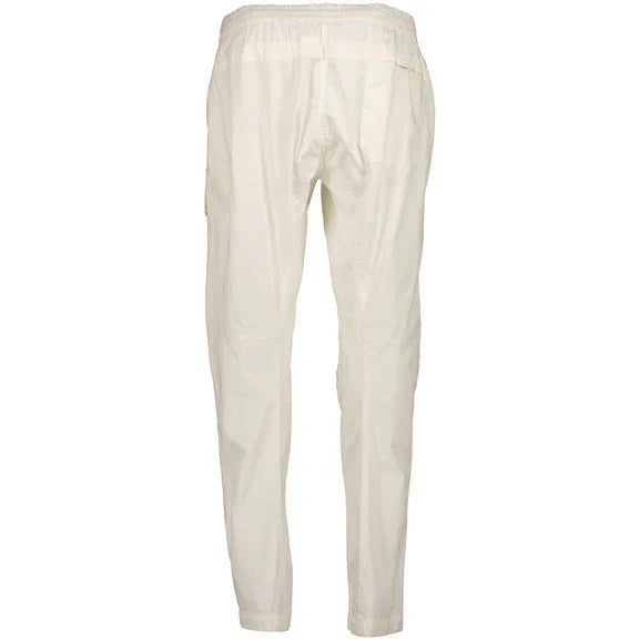 Cp Company Twill Stretch Lens Cargo Pants in White