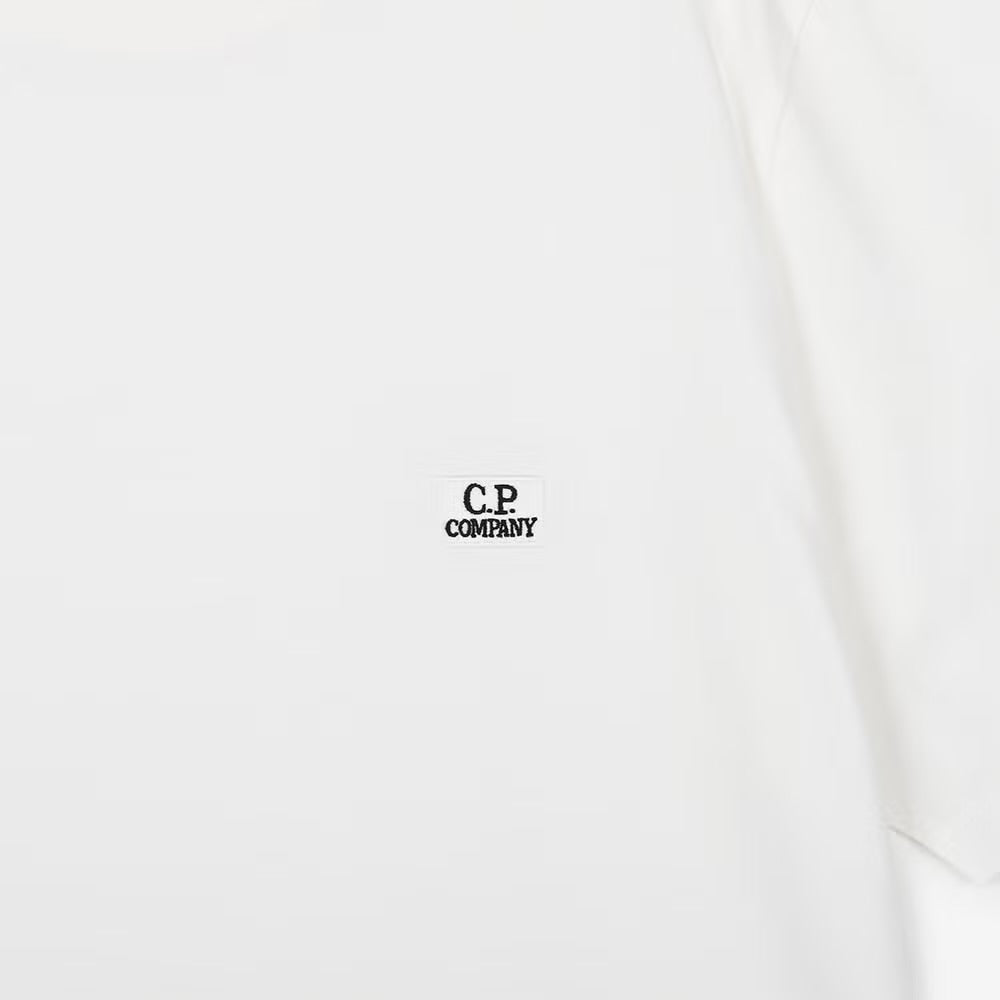 Cp Company Classic Patch Logo T-Shirt in White