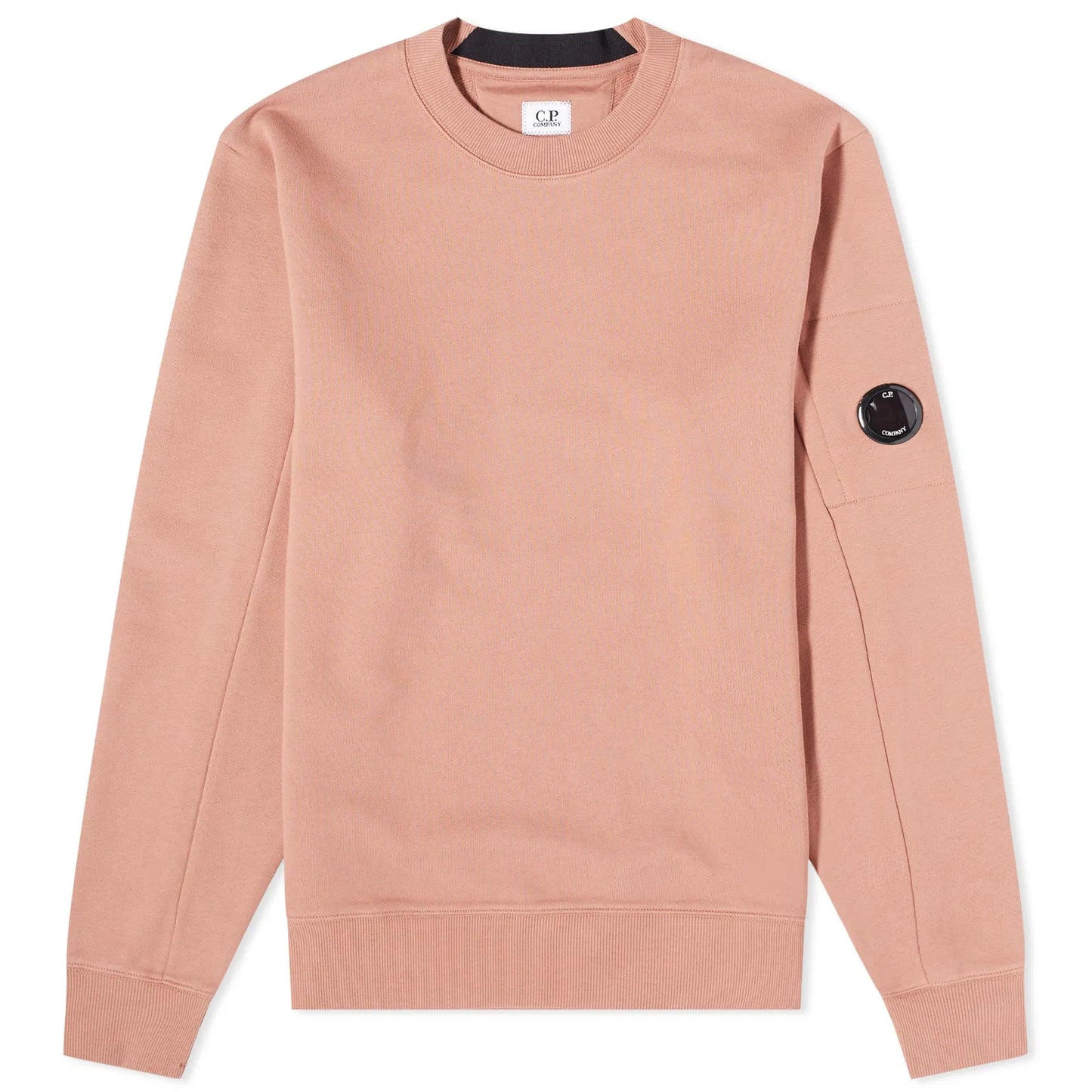 Cp Company Diagonal Raised Cotton Lens Sweatshirt in Cedar Wood