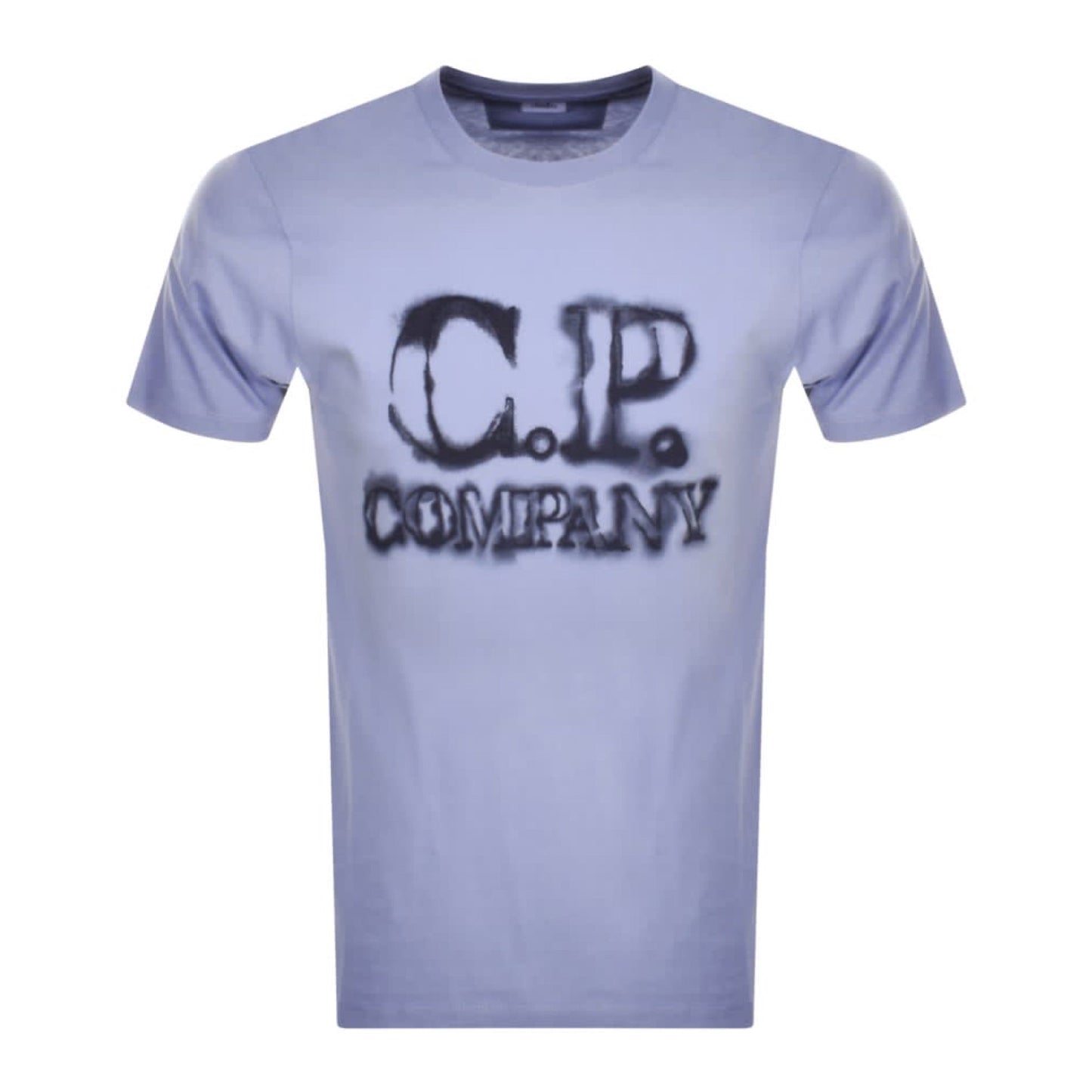 Cp Company Blurry Logo T-Shirt in Cosmic Sky