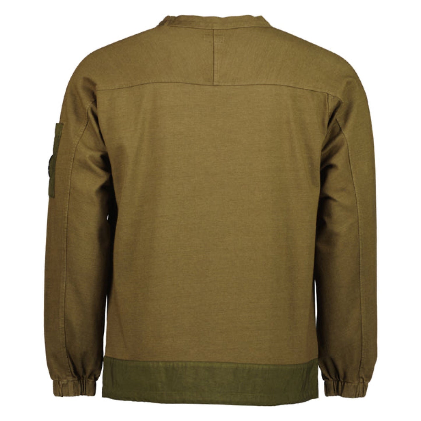 Cp Company Mixed Heavy Jersey Lens Sweatshirt in Ivy Green