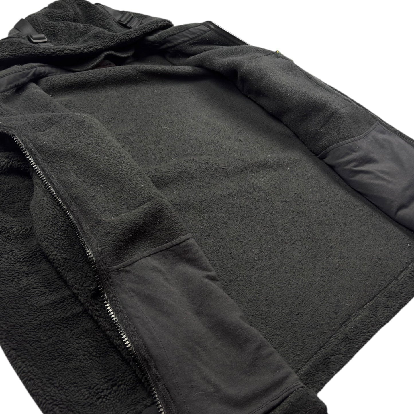 Stone Island Teddy Fleece Jacket A/W 21 Black