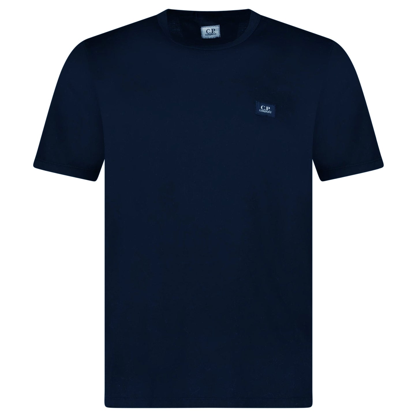 CP Company 30/1 Jersey Logo Patch Navy T-Shirt