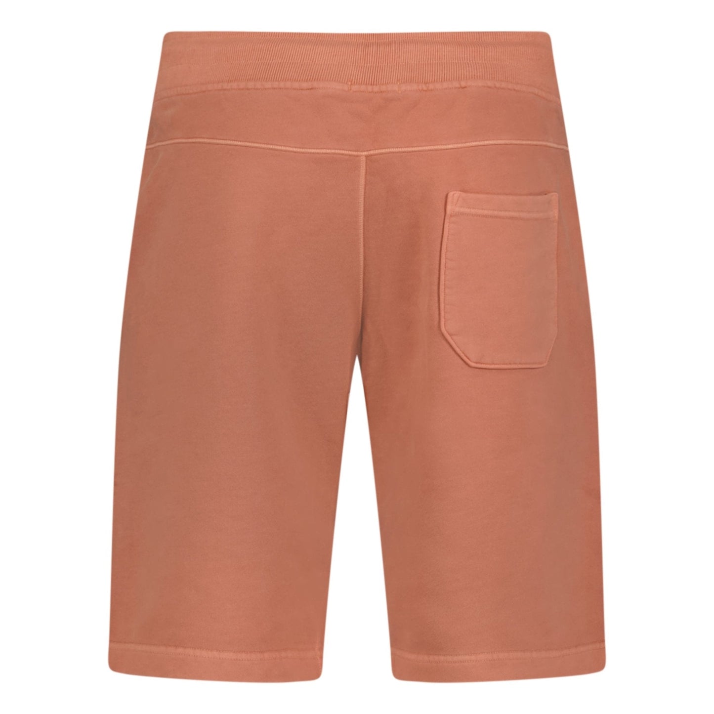 CP Company Bermuda Cotton Lens Shorts Coral