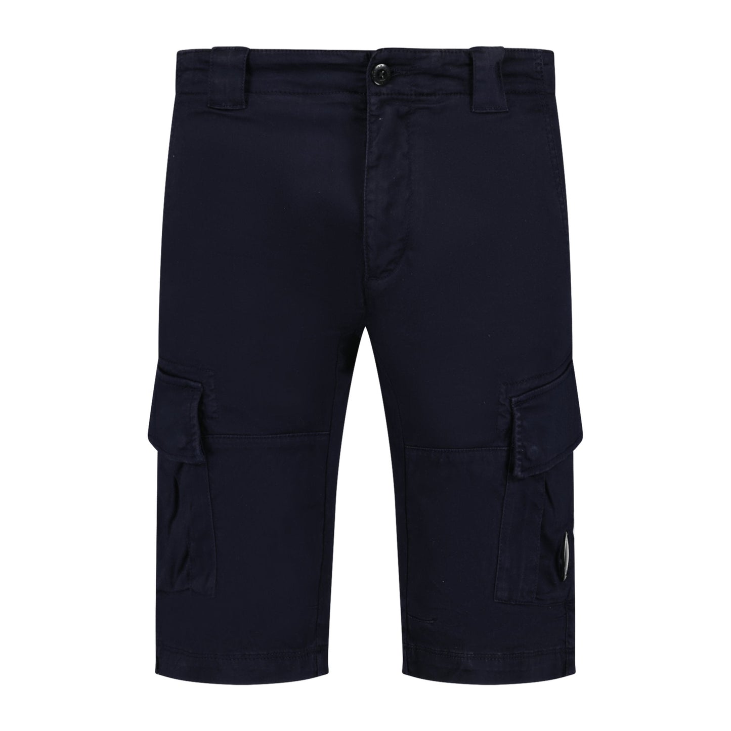 CP Company Bermuda Cargo Lens Shorts Navy