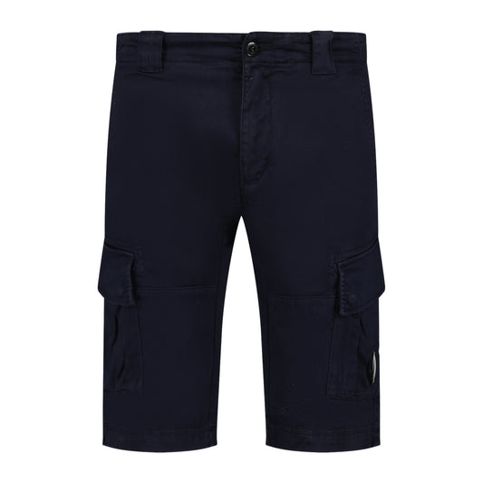 CP Company Bermuda Cargo Lens Shorts Navy