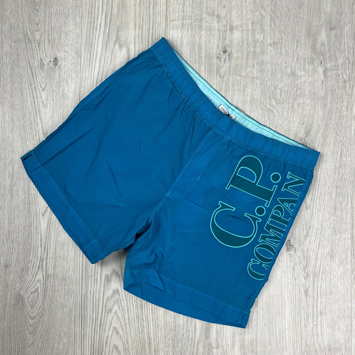 CP Company Chrome Swim Shorts - Tile Blue