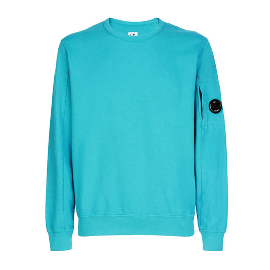 Cp Company Light Fleece Lens Sweatshirt Tile Blue