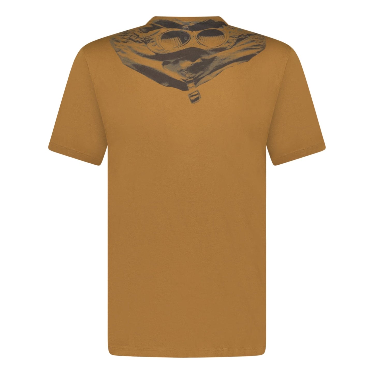 CP Company Goggle Print Crew T-Shirt Brown