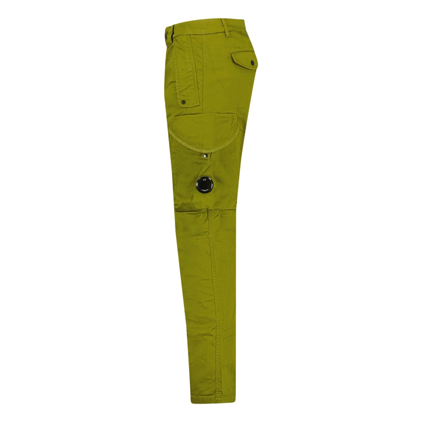 CP Company Sateen Stretch Cargo Pants Green