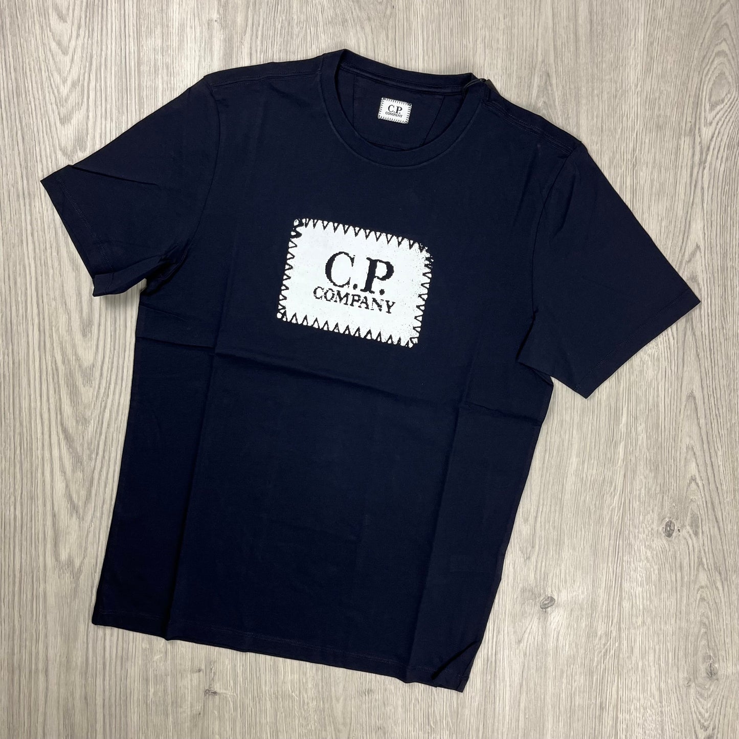 CP Company Stamp T-Shirt - Navy