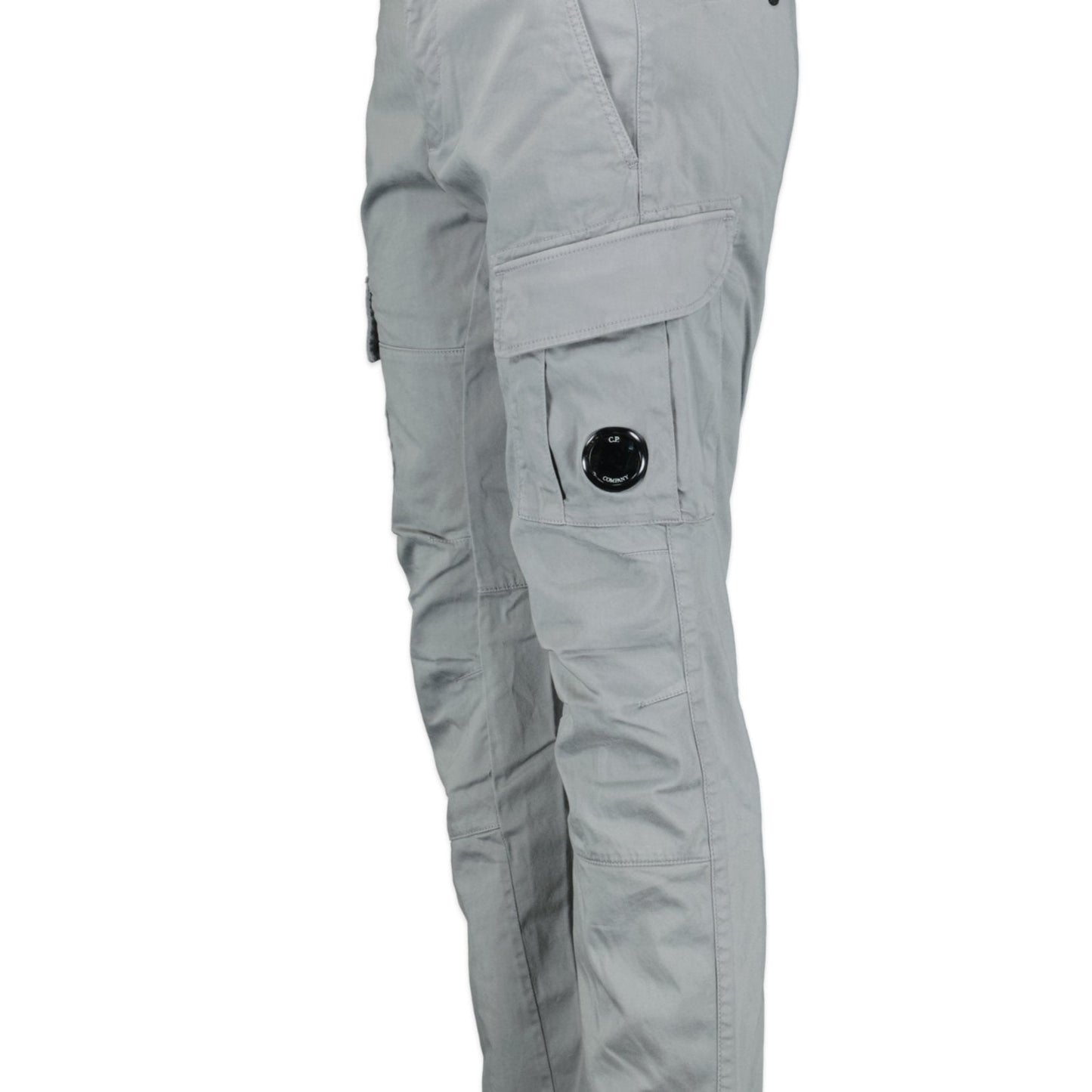CP Company Stretch Sateen Cargo Pants Grey