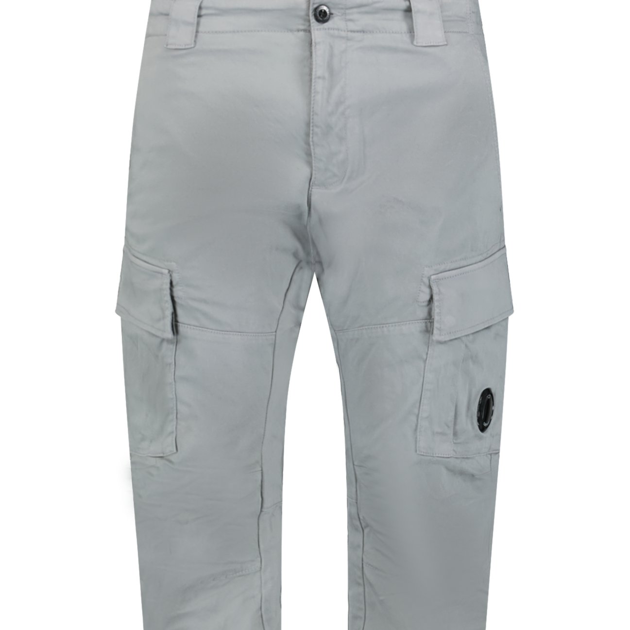 CP Company Stretch Sateen Cargo Pants Grey