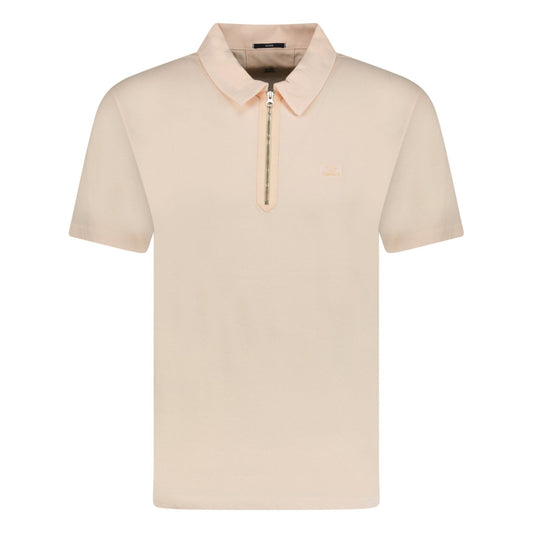 CP Company Tacting Piquet Zip Polo-Shirt Pink
