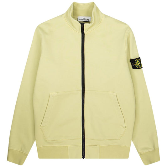 Stone Island Cotton Full Zip In Light Green