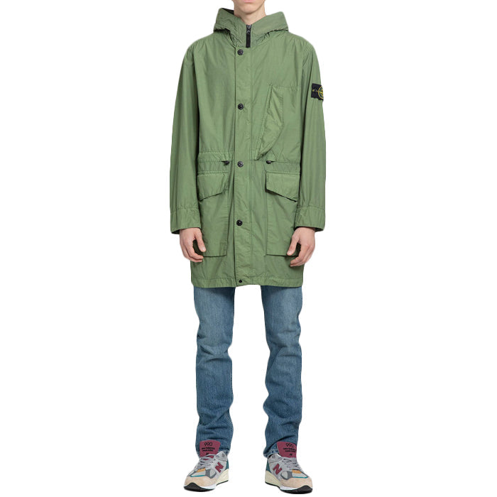 Stone Island Naslan Light Watro Parka In Olive
