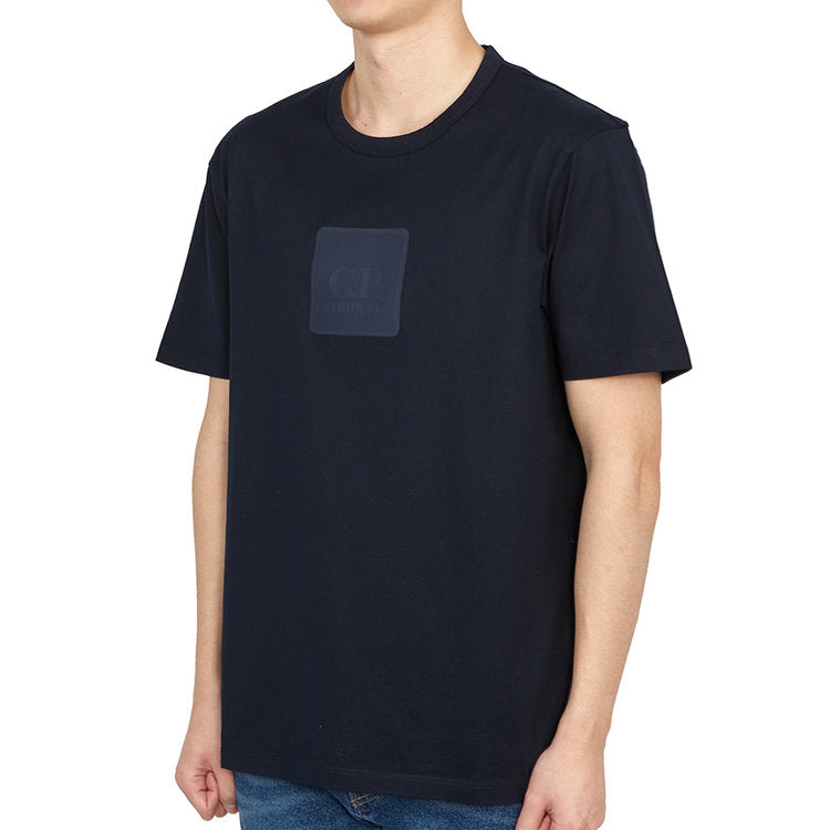 Cp Company 197A Metropolis Series Big Logo T-Shirt in Navy