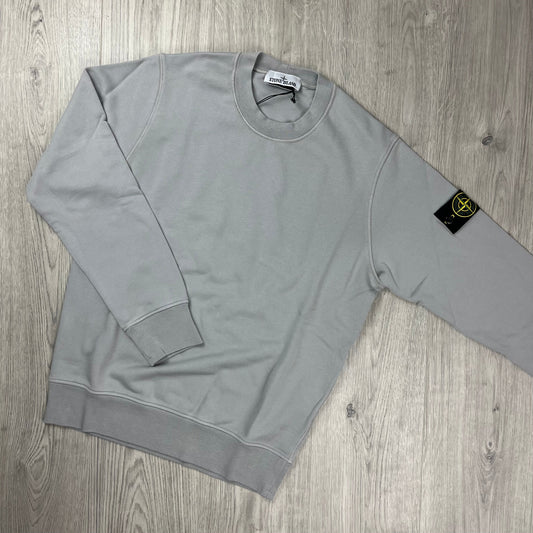 Stone Island Dyed Sweatshirt - Pearl Grey